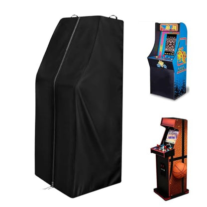 Arcade Machine Cover for Arcade1up 17" Liquid Screen Classic Game Machine | 19x19x62,Waterproof Dustproof Heavy Duty Oxford Fabric,for Basketball JAM Deluxe 2-Player Home Arcade Machine(Not Universal) - size: Arcade-S-19"x 19"x 62"
