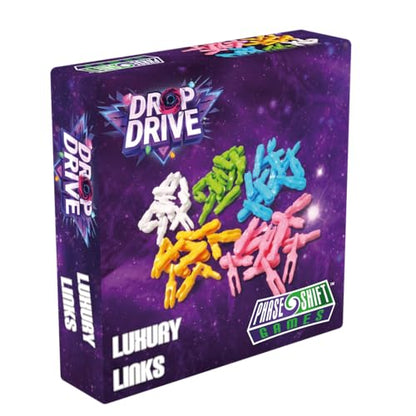 Luxury Links | Upgrade Accessory Pack for Drop Drive Board Game by Phase Shift Games