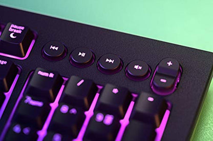 Razer Cynosa V2 Gaming Keyboard: Customizable Chroma RGB Lighting - Individually Backlit Keys - Spill-Resistant Design - Programmable Macro Functionality - Dedicated Media Keys - style: Cynosa V2