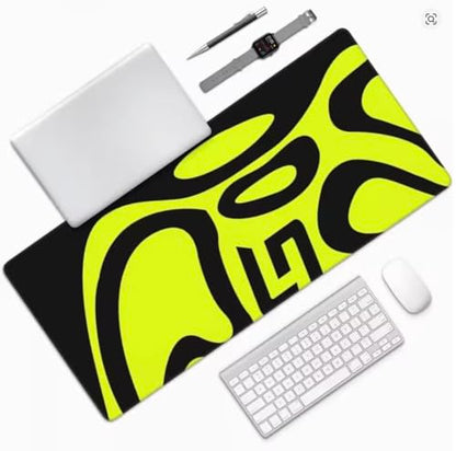 F1 LN4 LandoNorris Computer Mat for Desk (36x12Inches) Keyboard Mouse Desktop Laptop Protector - Green Blob