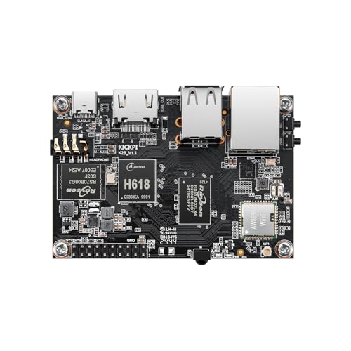 K2B Single Board Computer, Allwinner H618 Quad Core 64 Bit Development Board Up to 1.5GHz 4G LPDDR4 32G eMMC Run Android 12.0/Ubuntu 2204 - size: 4G and 32G