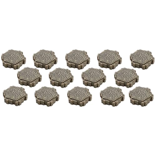 Renegade Game Studios Heroscape Roads of Valhalla Terrain Expansion | Expansion Set Includes 18 Hex Road Tiles & 4 Short Walls for Custom Bridges, Compatible with All Heroscape Master Sets