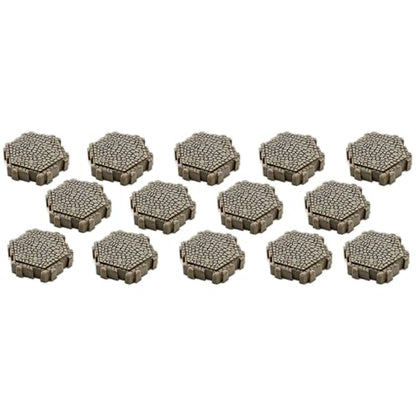 Renegade Game Studios Heroscape Roads of Valhalla Terrain Expansion | Expansion Set Includes 18 Hex Road Tiles & 4 Short Walls for Custom Bridges, Compatible with All Heroscape Master Sets