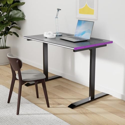 Cooler Master GD120 A1 ARGB 30th Anniversary PC Gaming Desk, Ambient ARGB, Water-Repellent Mousepad, 220lbs Weight Support, 3 Height Levels, Cable Management Tray, 47.2Dx29.5W Workstation|Home Office - style: GD120 ARGB 30th Anniversary