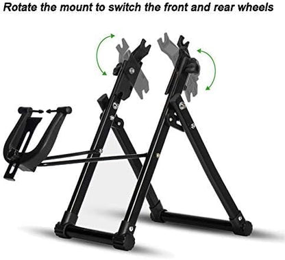 Keenso Wheel Truing Stand - Foldable Home Mechanic Stand for 16" - 29" 700C Wheels
