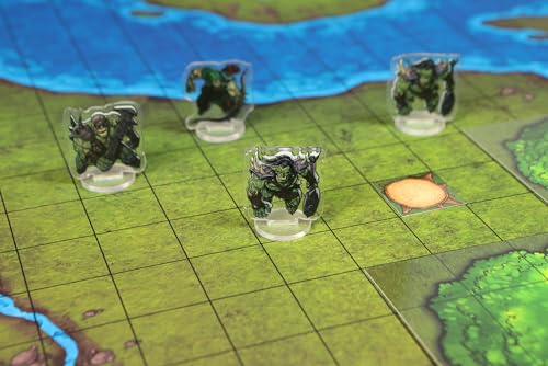 1985 Games Orc Minis Pack – Compatible with DND, RPG & Tabletop Games – Roleplaying Miniature Figures for TTRPG Quests - style: Orcs