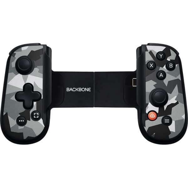 Skinit Decal Gaming Skin Compatible with Backbone One for iPhone Game Controller - Urban Camouflage Black Design - color: Black - CMOCSRX2