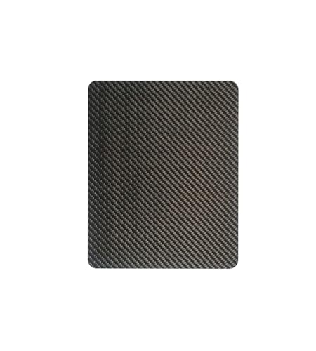 Multipurpose Carbon Fiber Mouse Pad - Hard, Thin, and Lightweight for Office, Gaming, and Daily Computer Use on Desk or Lap (3k Twill, Small) - color: 3k Twill, size: 8L x 6W inches