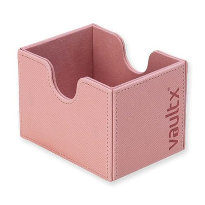 Vault X Sideloading Deck Box 100+ Sleeved Cards Exo-Tec (Pink) | Holds 100+ sleeved TCG cards. Padded side-loading deck box, secure magnetic lid, water-resistant Exo-Tec.