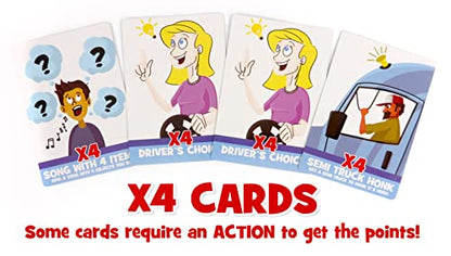 Regal Games Travel Games - Outdoor Scavenger Hunt Card Game for Kids Ages 4-12 - Nature & Road Trip Activities for Families, Camping & Vacation Fun, 2-8 Players, 54 Scavenger Hunt Cards