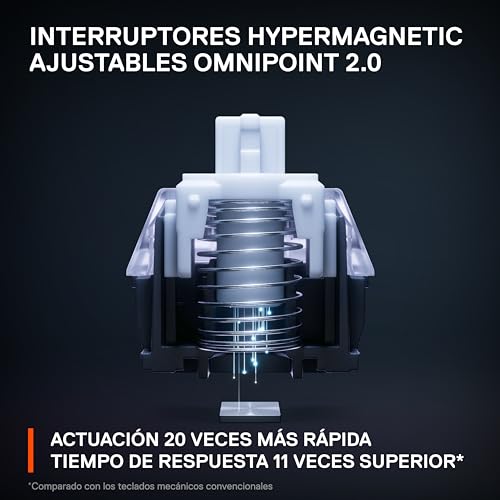 SteelSeries Apex Pro Mini HyperMagnetic Gaming Keyboard – Adjustable Actuation – Compact 60% Form Factor – RGB – PBT Keycaps – USB-C - size: Pro Mini 60%, style: Gen 2 Wired