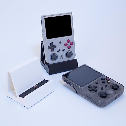 Charging Dock for RG353VS/RG353V Game Consoles, 3D Printed Magnetic Charger Base for Acrade Retro Game Console - style: Type9
