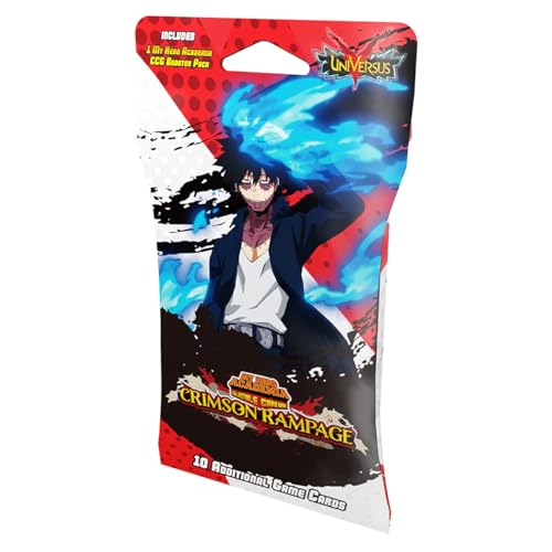 My Hero Academia Collectible Card Game Series 2 Unlimited Crimson Rampage Booster Display | 240-card 24-Pack Booster Display | Ages 14+ | 2 Players | Avg. Playtime 20-30 Minutes | Made by Jasco Games