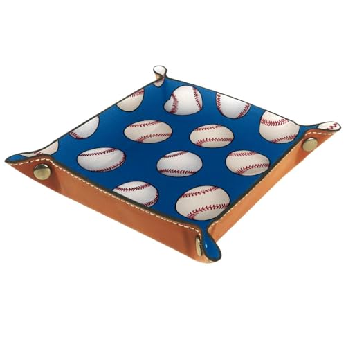 Baseballs Dice Tray Dice Rolling Tray Folding Dice Holder for Dice Games, Like RPG, DND and Other Table Games - color: Multi 17