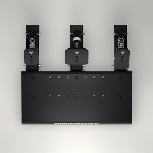 Thrustmaster Raceline Pedals III Modular Sim Racing Pedals - PS5, XBOX & PC | 3-pedal all-metal build, H.E.A.R.T sensors, 3 pressure adjustments, multiple springs, non-slip pads, load-cell upgrade ready - style: Raceline Pedals III