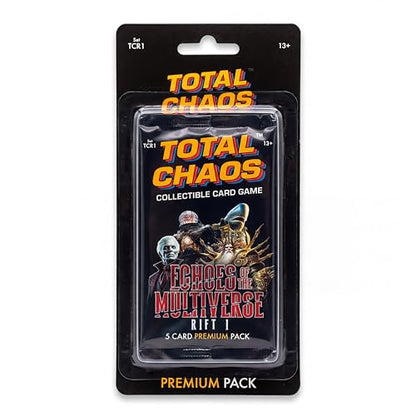 Total Chaos CCG: Echoes of the Multiverse Rift I Premium 5-Card Pack