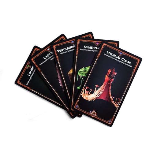 Loot Tavern: Heliana's Item Cards Volume 1, 55 DND 5e RPG Cards | Tarot-sized magic items and familiars from the Polyhedrooze, Veiled Lady and Dreamweaver hunts, D&D 5e compatible