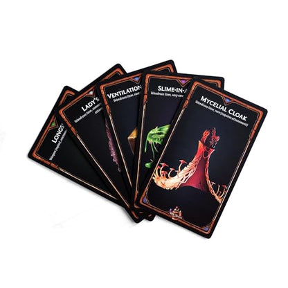Loot Tavern: Heliana's Item Cards Volume 1, 55 DND 5e RPG Cards | Tarot-sized magic items and familiars from the Polyhedrooze, Veiled Lady and Dreamweaver hunts, D&D 5e compatible
