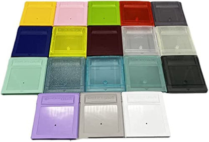 Game Card Cartridge Shell Case Replacement for Gameboy Color GBC, Game Cartridge Housing Shell Case for Gameboy Classic GB (Dark red) - color: dark red