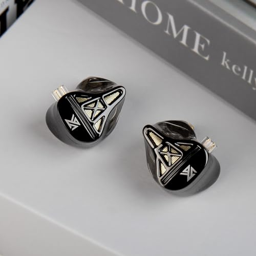 Wired Headphone,KZ DQS HiFi Dynamic Drivers IEM Earphone,KZ Gaming Earbuds Headphones Bass 2pin 3.5mm Sports Music Game in Ear Monitor Headphone for System Singers (Black, No Mic)… | KZ Gaming Earbuds Headphones Bass 2pin 3.5mm Sports Music Game in Ear Mo