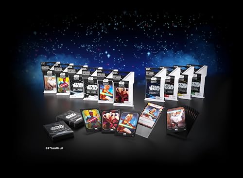 Star Wars Unlimited General Grievous Art Sleeves | Gamegenic Officially Licensed Pack of 60 Art Sleeves and 1 Clear Sleeve, Optimized Size for TCG and LCG Games - style: General Grievous