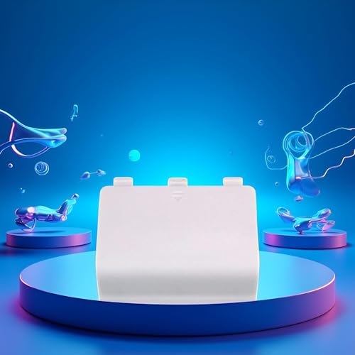 1Pc White Battery Back Cover Lid Door Case for Xbox One Controller Gamepads and Standard Controllers