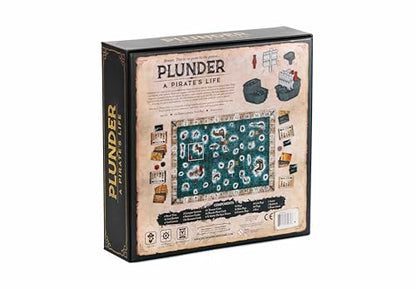 Plunder A Pirate's Life - Family Board Game for Adults and Kids | Strategy Board Game, Fun Family Game Night