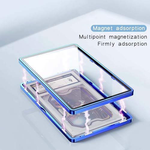 PSA Slab Bumper Case, Metal Graded Cards Slab Magnetic Protector for 35pt PSA/CGC/CCIC Graded Cards|Scratch Resistant | Stackable | UV Resistant | Purple - color: Purple