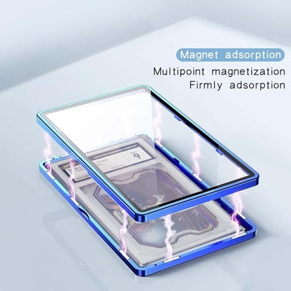 PSA Slab Bumper Case, Metal Graded Cards Slab Magnetic Protector for 35pt PSA/CGC Graded Cards|Scratch Resistant | Stackable | UV Resistant | Gold - color: Gold Psa