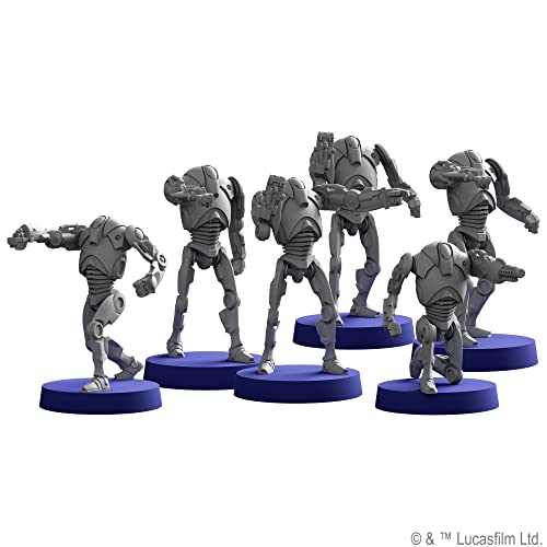 Star Wars: Legion B2 Super Battle Droids Unit Expansion - Unleash Devastating Power! Tabletop Miniatures Strategy Game for Kids & Adults, Ages 14+, 2 Players, 3 Hr Playtime, Made by Atomic Mass Games - style: Separatist Alliance Expansions: B2 Super Battl