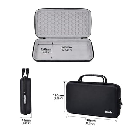 Banworks PU Hardshell Groove Box Case Custom Fit for Ableton Move, Performance Controller Protective Storage Case MIDI Controller Carrying Case JT/HCQSNB-02 (Case Only, 1 Piece) - size: For Ableton Move