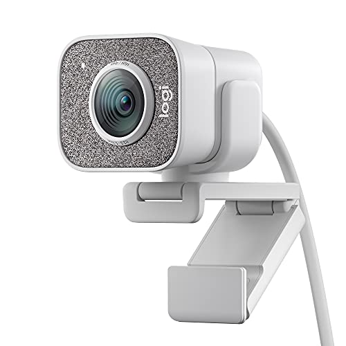 Logitech StreamCam Premium Webcam for Streaming and Content Creation, Full HD 1080p 60 fps,Works with Microsoft Teams, Google Meet, Zoom, Nintendo Switch 2’s new GameChat mode, for PC/Mac– Off-White | For streaming and content creation, works with Microso