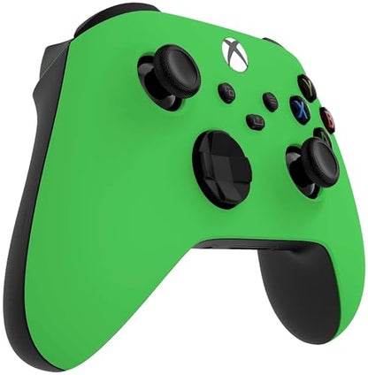Custom Controllerzz Wireless Controller for Microsoft Xbox Series X/S & Xbox One - Custom Soft Touch Feel - Custom Xbox Series X/S Controller (X/S Green) - color: X/S Green