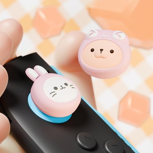 PlayVital Hard Case & Thumb Grips for Nintendo Switch 2 - Pink