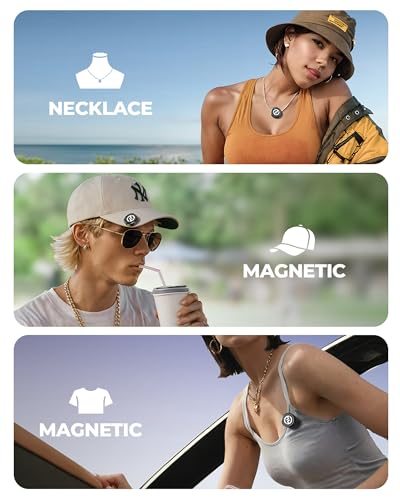 Hollyland Lark M2 Wireless Microphone for iPhone14 & Below, Mini Magnetic Microphone, 300m Range, Hi-Fi Audio, Noise Cancelling, 30h Use, Video Recording (2TX + Lightning RX + Charging Case) | Video Recording (2TX+Lightning RX+Charging Case), Receiver boa