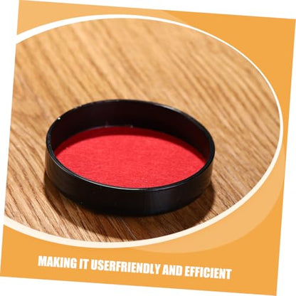 Milisten 5pcs Plush Leather Dice Cup Lid Game Dice Holder Bar Cup Lid Rolling Plastic Shaker Bottom