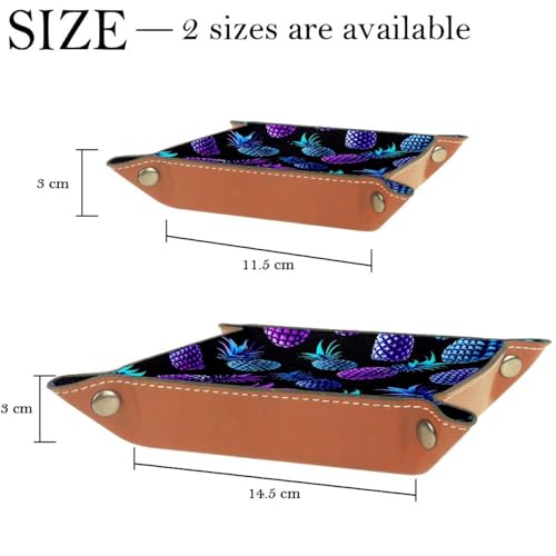 Purple Pineapples Dice Tray Dice Rolling Tray Folding Dice Holder for Dice Games, Like RPG, DND and Other Table Games - color: Multi 13