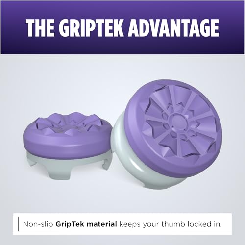 KontrolFreek FPS Freek Galaxy Purple for Xbox One and Xbox Series X Controller | 2 Performance Thumbsticks | 1 High-Rise, 1 Mid-Rise | Purple