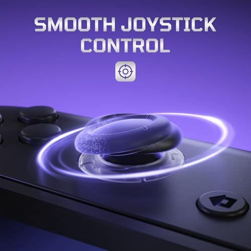 eXtremeRate Replacement 3D Joystick for Nintendo Switch 2 JoyCon, Controller Left Right Analog Stick Thumbsticks with Repair Tools for JoyCon 2, Multi-Colors Options - Clear - color: Clear