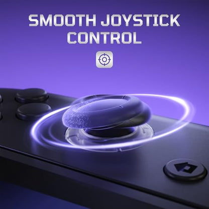 eXtremeRate Replacement 3D Joystick for Nintendo Switch 2 JoyCon, Controller Left Right Analog Stick Thumbsticks with Repair Tools for JoyCon 2, Multi-Colors Options - Clear - color: Clear