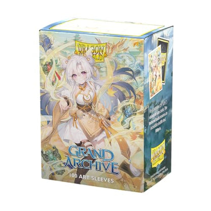 Dragon Shield | Matte Art Sleeves | 100 CT - Smooth & Tough Premium TCG Sleeves | Compatible with Pokemon, Flesh & Blood, One Piece & Magic the Gathering | Guo Jia: Heaven’s Favored - color: Guo Jia