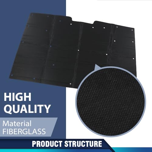 PIT66 Hood Insulation Pad Compatible with Chevy GMC Pickup Truck Jimmy Suburban 1981-1987 - style: 1981-1987 Chevy/GMC