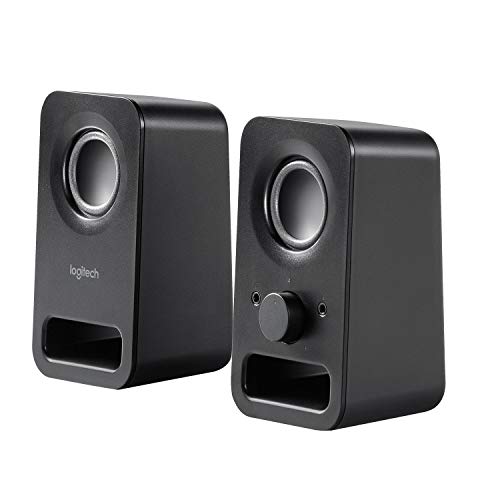 Logitech Multimedia Speakers Z150 with Stereo Sound for Multiple Devices, Black