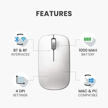 Azio Retro Classic Mouse (Maple) / RM-RCM-L-06 - color: Gunmetal, style: Maple