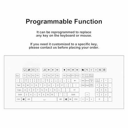 Programmable USB Macro Enter Keyboard, Major Policy Decision Button, One Handed Operation Setting, Enter Game PC Switch Control Keyboard(Red) - color: Space