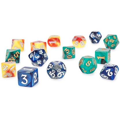 Spin Master Games Campaign Dice 3-Set RPG Classic Game Accessory - color: Campaign Dice Set