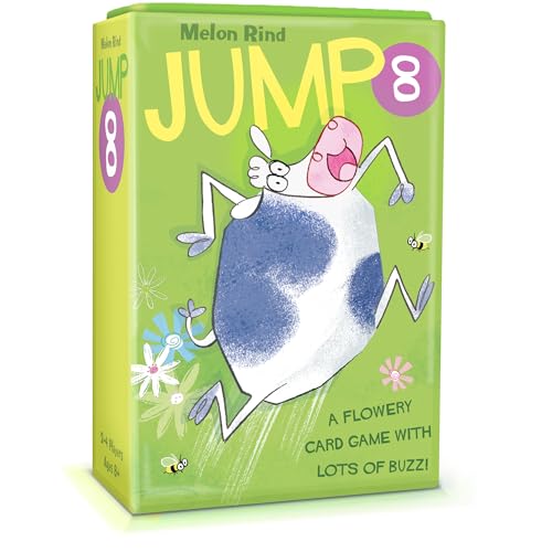 Melon Rind Jump 8, Math Game for Kids Learning Multiples of 8, Lively, Fun Card Game, Quick Activity for Boosting Math Confidence, Easy Screenless Fun, Ages 8+ - style: Multiples of 8