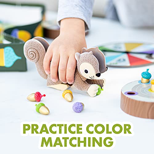 Educational Insights Sneaky, Snacky Squirrel Game! Special Edition, Easter Game for Toddler & Preschoolers, Color Matching, Fine Motor Skills, Ages 3+