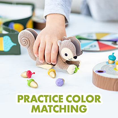 Educational Insights Sneaky, Snacky Squirrel Game! Special Edition, Easter Game for Toddler & Preschoolers, Color Matching, Fine Motor Skills, Ages 3+