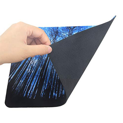 Non-Slip Rubber Base Mousepad for Laptop Computer PC Personality Desings Gaming Mouse Pad Mat 9.45 X 7.87 inch - color: Starry sky